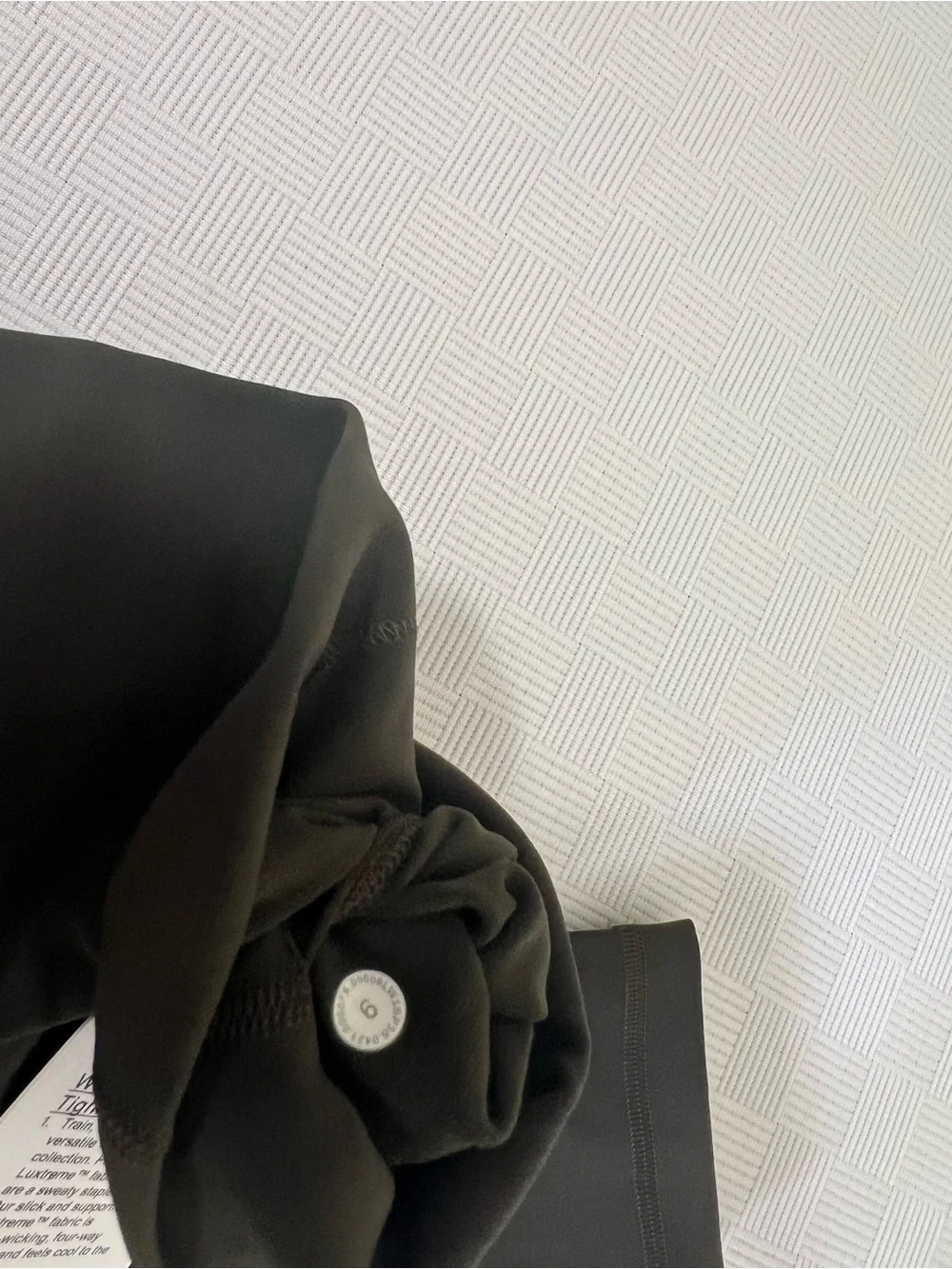 lululemon athletica green High-Rise Leggings with White Tank